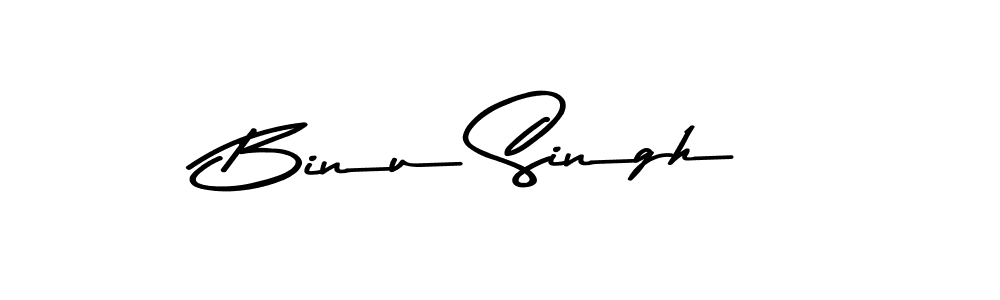 Use a signature maker to create a handwritten signature online. With this signature software, you can design (Asem Kandis PERSONAL USE) your own signature for name Binu Singh. Binu Singh signature style 9 images and pictures png