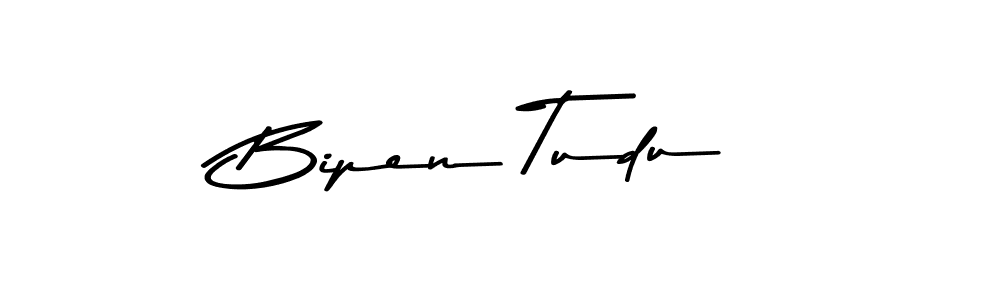 Create a beautiful signature design for name Bipen Tudu. With this signature (Asem Kandis PERSONAL USE) fonts, you can make a handwritten signature for free. Bipen Tudu signature style 9 images and pictures png