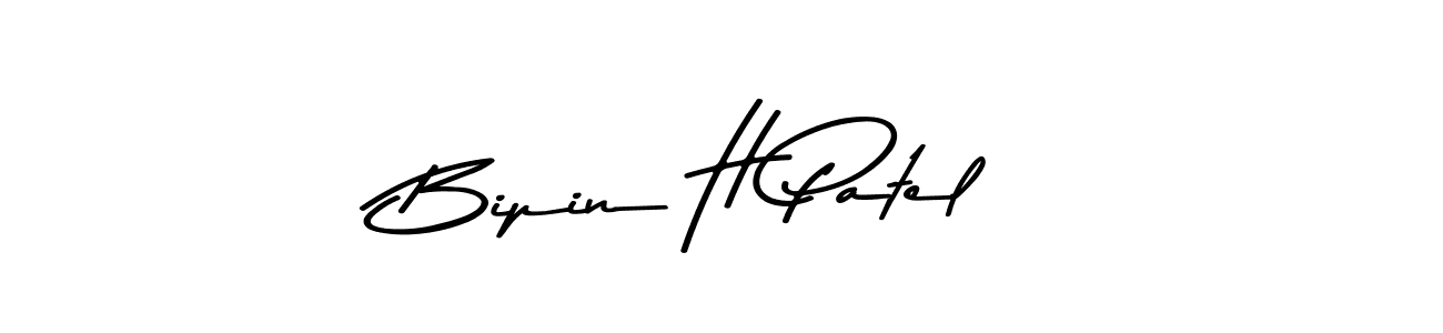 if you are searching for the best signature style for your name Bipin H Patel. so please give up your signature search. here we have designed multiple signature styles  using Asem Kandis PERSONAL USE. Bipin H Patel signature style 9 images and pictures png