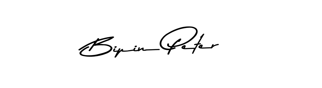 Design your own signature with our free online signature maker. With this signature software, you can create a handwritten (Asem Kandis PERSONAL USE) signature for name Bipin Peter. Bipin Peter signature style 9 images and pictures png