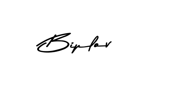 Design your own signature with our free online signature maker. With this signature software, you can create a handwritten (Asem Kandis PERSONAL USE) signature for name Biplov. Biplov signature style 9 images and pictures png