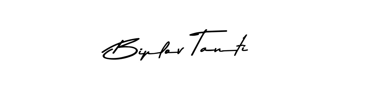 Create a beautiful signature design for name Biplov Tanti. With this signature (Asem Kandis PERSONAL USE) fonts, you can make a handwritten signature for free. Biplov Tanti signature style 9 images and pictures png