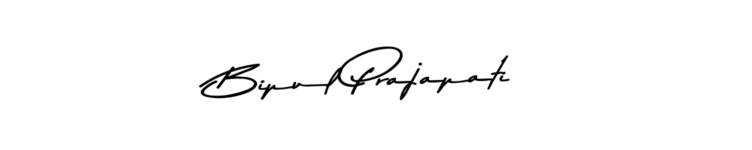 How to make Bipul Prajapati signature? Asem Kandis PERSONAL USE is a professional autograph style. Create handwritten signature for Bipul Prajapati name. Bipul Prajapati signature style 9 images and pictures png