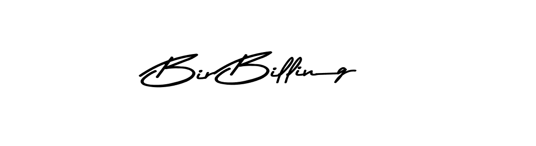 Use a signature maker to create a handwritten signature online. With this signature software, you can design (Asem Kandis PERSONAL USE) your own signature for name Bir Billing. Bir Billing signature style 9 images and pictures png