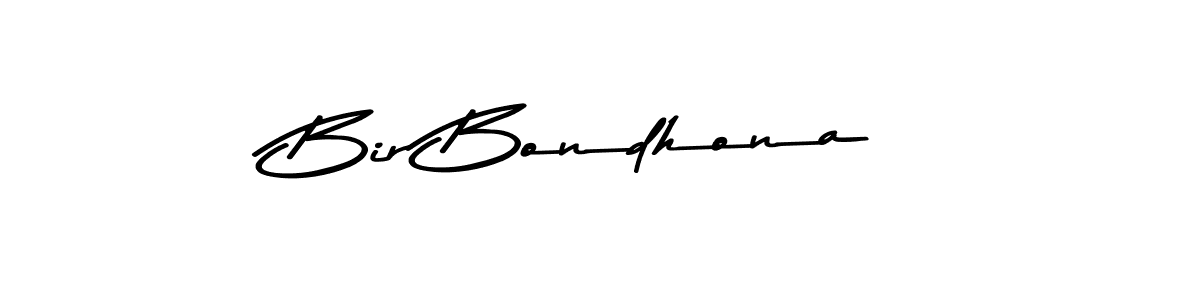 Bir Bondhona stylish signature style. Best Handwritten Sign (Asem Kandis PERSONAL USE) for my name. Handwritten Signature Collection Ideas for my name Bir Bondhona. Bir Bondhona signature style 9 images and pictures png