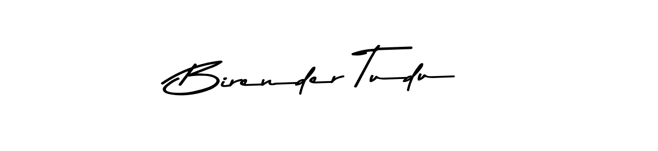 How to make Birender Tudu signature? Asem Kandis PERSONAL USE is a professional autograph style. Create handwritten signature for Birender Tudu name. Birender Tudu signature style 9 images and pictures png