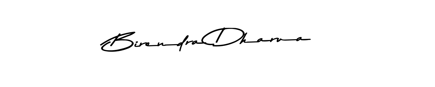 The best way (Asem Kandis PERSONAL USE) to make a short signature is to pick only two or three words in your name. The name Birendra Dharua include a total of six letters. For converting this name. Birendra Dharua signature style 9 images and pictures png