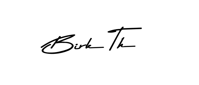 Design your own signature with our free online signature maker. With this signature software, you can create a handwritten (Asem Kandis PERSONAL USE) signature for name Birk Th. Birk Th signature style 9 images and pictures png