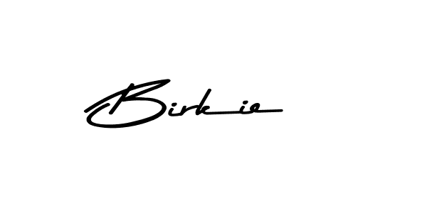 Create a beautiful signature design for name Birkie. With this signature (Asem Kandis PERSONAL USE) fonts, you can make a handwritten signature for free. Birkie signature style 9 images and pictures png