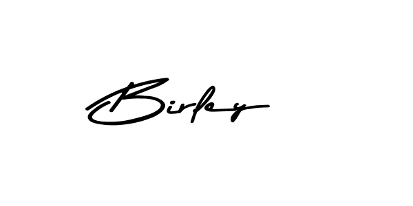 How to make Birley name signature. Use Asem Kandis PERSONAL USE style for creating short signs online. This is the latest handwritten sign. Birley signature style 9 images and pictures png