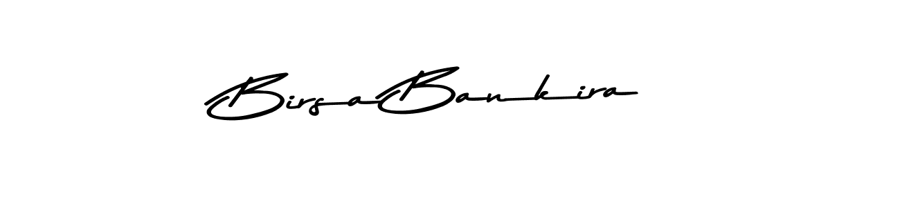 This is the best signature style for the Birsa Bankira name. Also you like these signature font (Asem Kandis PERSONAL USE). Mix name signature. Birsa Bankira signature style 9 images and pictures png