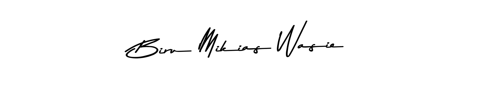How to Draw Biru Mikias Wasie signature style? Asem Kandis PERSONAL USE is a latest design signature styles for name Biru Mikias Wasie. Biru Mikias Wasie signature style 9 images and pictures png