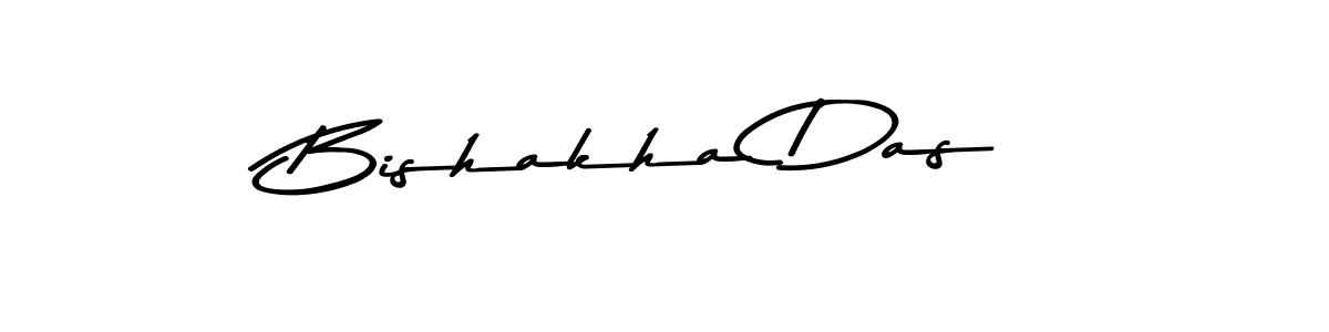 The best way (Asem Kandis PERSONAL USE) to make a short signature is to pick only two or three words in your name. The name Bishakha Das include a total of six letters. For converting this name. Bishakha Das signature style 9 images and pictures png