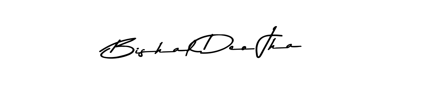 if you are searching for the best signature style for your name Bishal Deo Jha. so please give up your signature search. here we have designed multiple signature styles  using Asem Kandis PERSONAL USE. Bishal Deo Jha signature style 9 images and pictures png