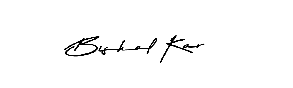 This is the best signature style for the Bishal Kar name. Also you like these signature font (Asem Kandis PERSONAL USE). Mix name signature. Bishal Kar signature style 9 images and pictures png