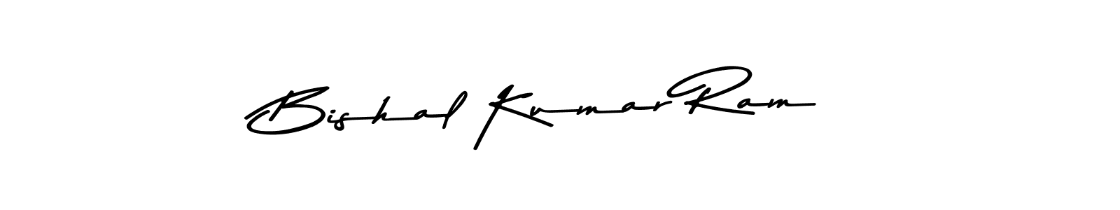 The best way (Asem Kandis PERSONAL USE) to make a short signature is to pick only two or three words in your name. The name Bishal Kumar Ram include a total of six letters. For converting this name. Bishal Kumar Ram signature style 9 images and pictures png