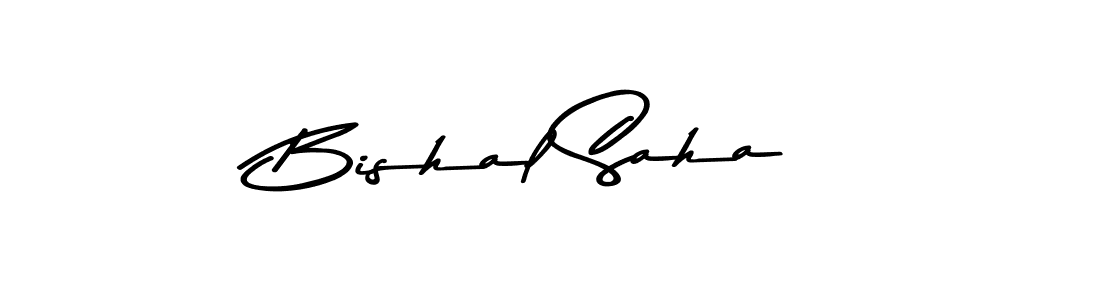 This is the best signature style for the Bishal Saha name. Also you like these signature font (Asem Kandis PERSONAL USE). Mix name signature. Bishal Saha signature style 9 images and pictures png