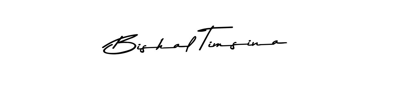 Also You can easily find your signature by using the search form. We will create Bishal Timsina name handwritten signature images for you free of cost using Asem Kandis PERSONAL USE sign style. Bishal Timsina signature style 9 images and pictures png