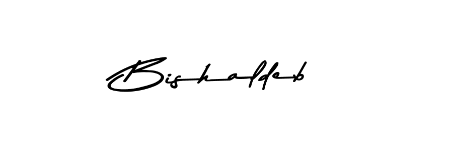 You should practise on your own different ways (Asem Kandis PERSONAL USE) to write your name (Bishaldeb) in signature. don't let someone else do it for you. Bishaldeb signature style 9 images and pictures png