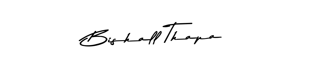 How to Draw Bishall Thapa signature style? Asem Kandis PERSONAL USE is a latest design signature styles for name Bishall Thapa. Bishall Thapa signature style 9 images and pictures png