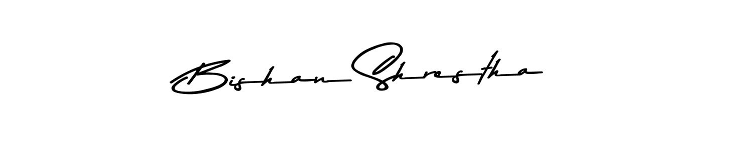 Make a beautiful signature design for name Bishan Shrestha. Use this online signature maker to create a handwritten signature for free. Bishan Shrestha signature style 9 images and pictures png