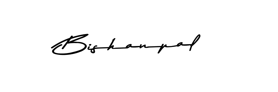 How to make Bishanpal signature? Asem Kandis PERSONAL USE is a professional autograph style. Create handwritten signature for Bishanpal name. Bishanpal signature style 9 images and pictures png