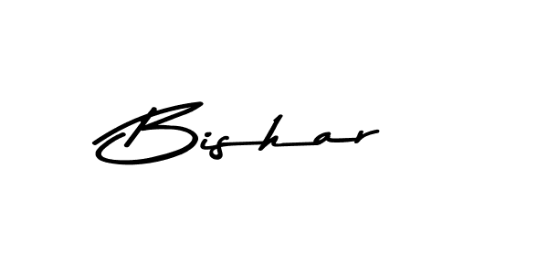 How to make Bishar signature? Asem Kandis PERSONAL USE is a professional autograph style. Create handwritten signature for Bishar name. Bishar signature style 9 images and pictures png