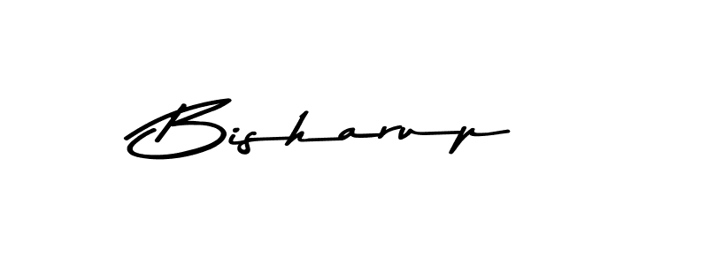 How to make Bisharup name signature. Use Asem Kandis PERSONAL USE style for creating short signs online. This is the latest handwritten sign. Bisharup signature style 9 images and pictures png
