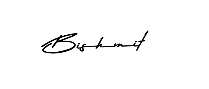 Also we have Bishmit name is the best signature style. Create professional handwritten signature collection using Asem Kandis PERSONAL USE autograph style. Bishmit signature style 9 images and pictures png
