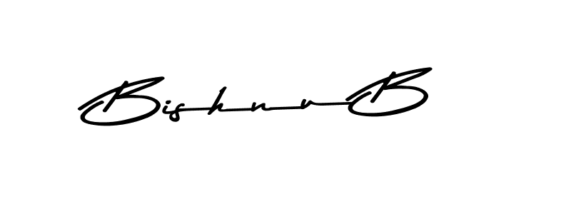 Use a signature maker to create a handwritten signature online. With this signature software, you can design (Asem Kandis PERSONAL USE) your own signature for name Bishnu B. Bishnu B signature style 9 images and pictures png