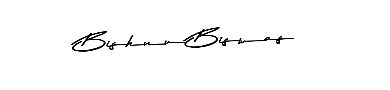 Use a signature maker to create a handwritten signature online. With this signature software, you can design (Asem Kandis PERSONAL USE) your own signature for name Bishnu Biswas. Bishnu Biswas signature style 9 images and pictures png