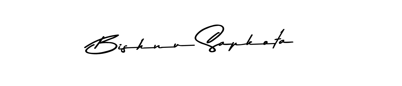 You can use this online signature creator to create a handwritten signature for the name Bishnu Sapkota. This is the best online autograph maker. Bishnu Sapkota signature style 9 images and pictures png