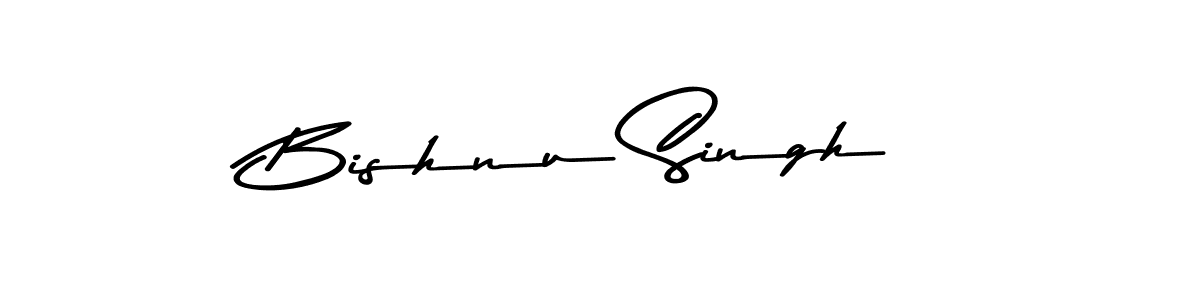 The best way (Asem Kandis PERSONAL USE) to make a short signature is to pick only two or three words in your name. The name Bishnu Singh include a total of six letters. For converting this name. Bishnu Singh signature style 9 images and pictures png