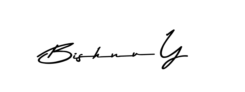 Make a beautiful signature design for name Bishnu Y. Use this online signature maker to create a handwritten signature for free. Bishnu Y signature style 9 images and pictures png