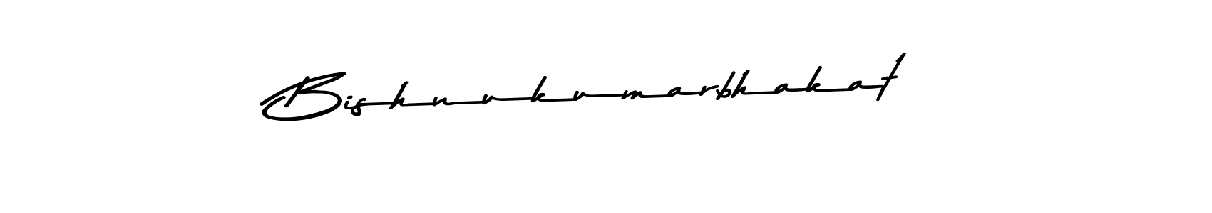 The best way (Asem Kandis PERSONAL USE) to make a short signature is to pick only two or three words in your name. The name Bishnukumarbhakat include a total of six letters. For converting this name. Bishnukumarbhakat signature style 9 images and pictures png