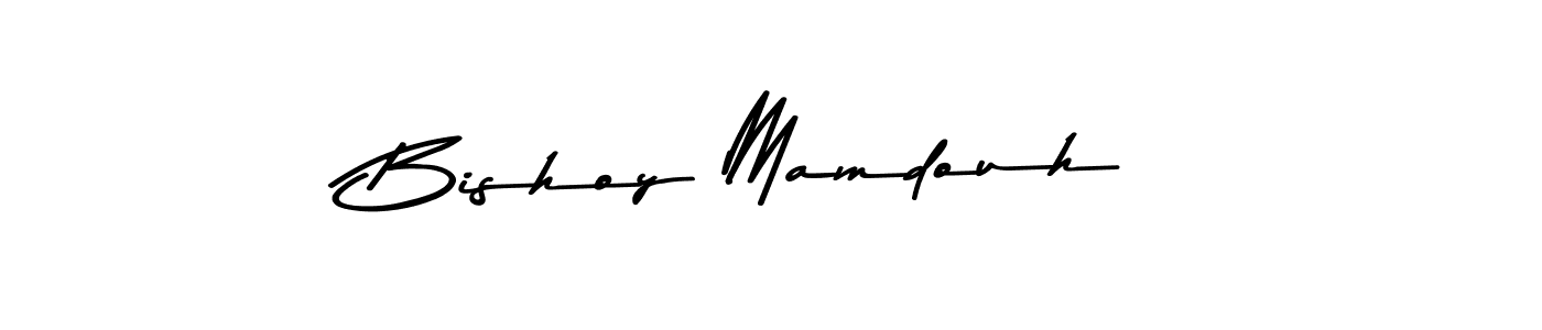 Design your own signature with our free online signature maker. With this signature software, you can create a handwritten (Asem Kandis PERSONAL USE) signature for name Bishoy Mamdouh. Bishoy Mamdouh signature style 9 images and pictures png
