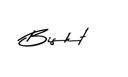 You should practise on your own different ways (Asem Kandis PERSONAL USE) to write your name (Bisht) in signature. don't let someone else do it for you. Bisht signature style 9 images and pictures png