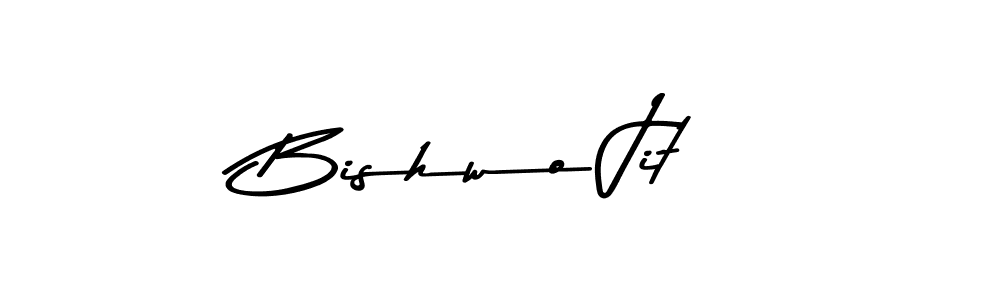 Use a signature maker to create a handwritten signature online. With this signature software, you can design (Asem Kandis PERSONAL USE) your own signature for name Bishwo Jit. Bishwo Jit signature style 9 images and pictures png