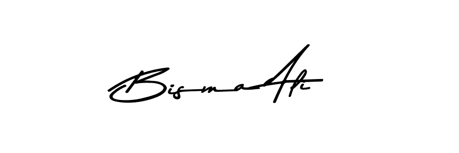 Use a signature maker to create a handwritten signature online. With this signature software, you can design (Asem Kandis PERSONAL USE) your own signature for name Bisma Ali. Bisma Ali signature style 9 images and pictures png