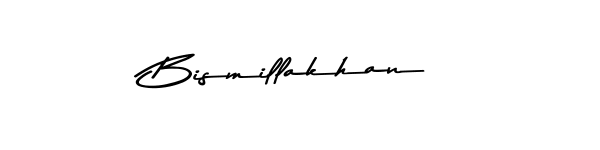 Make a beautiful signature design for name Bismillakhan. With this signature (Asem Kandis PERSONAL USE) style, you can create a handwritten signature for free. Bismillakhan signature style 9 images and pictures png