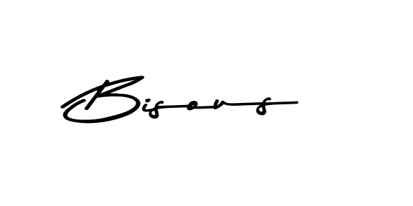 Make a beautiful signature design for name Bisous. With this signature (Asem Kandis PERSONAL USE) style, you can create a handwritten signature for free. Bisous signature style 9 images and pictures png