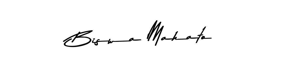 You should practise on your own different ways (Asem Kandis PERSONAL USE) to write your name (Biswa Mahato) in signature. don't let someone else do it for you. Biswa Mahato signature style 9 images and pictures png