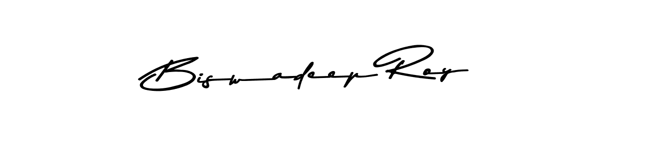 Create a beautiful signature design for name Biswadeep Roy. With this signature (Asem Kandis PERSONAL USE) fonts, you can make a handwritten signature for free. Biswadeep Roy signature style 9 images and pictures png