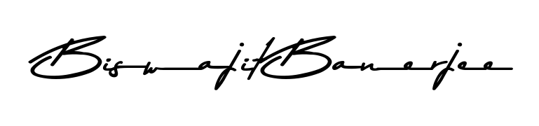 Upgrade your professional image with Biswajit Banerjee signature created with Asem Kandis PERSONAL USE font. Fast, free, and watermark-free download. Biswajit Banerjee signature style 9 images and pictures png