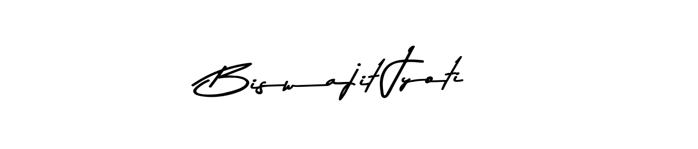 How to make Biswajit Jyoti signature? Asem Kandis PERSONAL USE is a professional autograph style. Create handwritten signature for Biswajit Jyoti name. Biswajit Jyoti signature style 9 images and pictures png