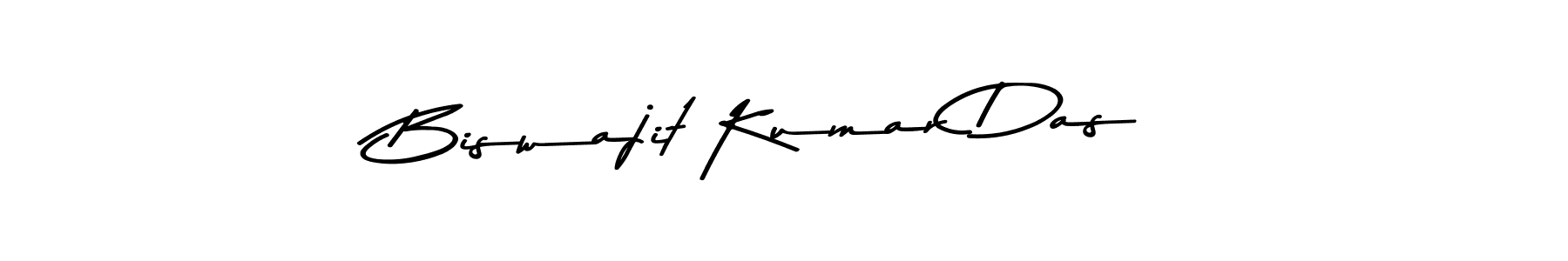 Create a beautiful signature design for name Biswajit Kumar Das. With this signature (Asem Kandis PERSONAL USE) fonts, you can make a handwritten signature for free. Biswajit Kumar Das signature style 9 images and pictures png