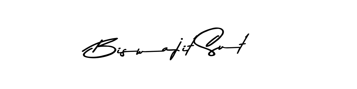 if you are searching for the best signature style for your name Biswajit Sut. so please give up your signature search. here we have designed multiple signature styles  using Asem Kandis PERSONAL USE. Biswajit Sut signature style 9 images and pictures png