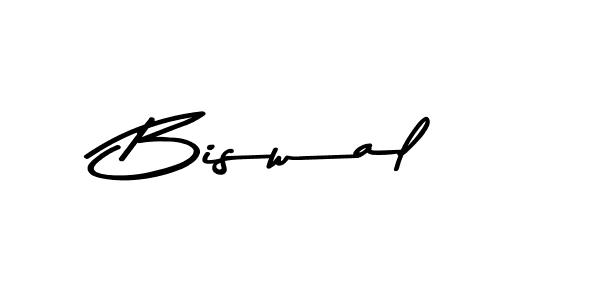 How to make Biswal signature? Asem Kandis PERSONAL USE is a professional autograph style. Create handwritten signature for Biswal name. Biswal signature style 9 images and pictures png