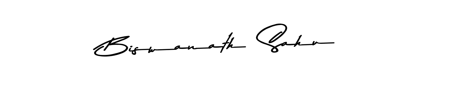 Design your own signature with our free online signature maker. With this signature software, you can create a handwritten (Asem Kandis PERSONAL USE) signature for name Biswanath  Sahu. Biswanath  Sahu signature style 9 images and pictures png