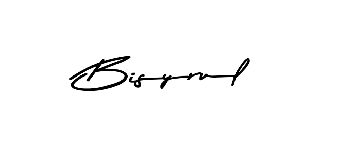 How to make Bisyrul signature? Asem Kandis PERSONAL USE is a professional autograph style. Create handwritten signature for Bisyrul name. Bisyrul signature style 9 images and pictures png